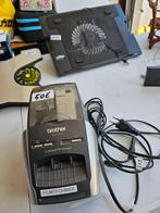 Brother labelprinter met vers rolletje + verbindingskabels, Computers en Software, Labelprinters, Ophalen of Verzenden, Zo goed als nieuw