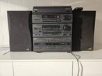 Stereoketen compleet, TV, Hi-fi & Vidéo, Chaîne Hi-fi, Enlèvement, Utilisé, Deck cassettes ou Lecteur-enregistreur de cassettes