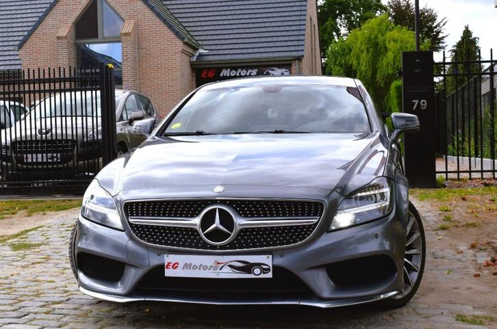 Mercedes CLS 220d/AMG LINE/1st Owner/HISTORY, Auto's, Mercedes-Benz, Bedrijf, Te koop, CLS, Airconditioning, Bluetooth, Bochtverlichting