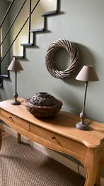 Decoratieve gevlochten mand met lantaarn, Ophalen, Zo goed als nieuw, Mand
