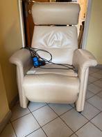 Fauteuil beige relax électrique, Ophalen, Gebruikt
