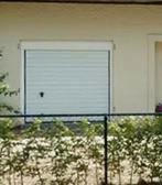 Gebruikte elektrische sectionale garagedeur  2,44 x 2,10 m, Doe-het-zelf en Bouw, Ophalen, Zo goed als nieuw, Garagedeur