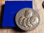 médaille en bronze monnaie de Paris Ve République 9cm, Timbres & Monnaies, Pièces & Médailles, Enlèvement ou Envoi