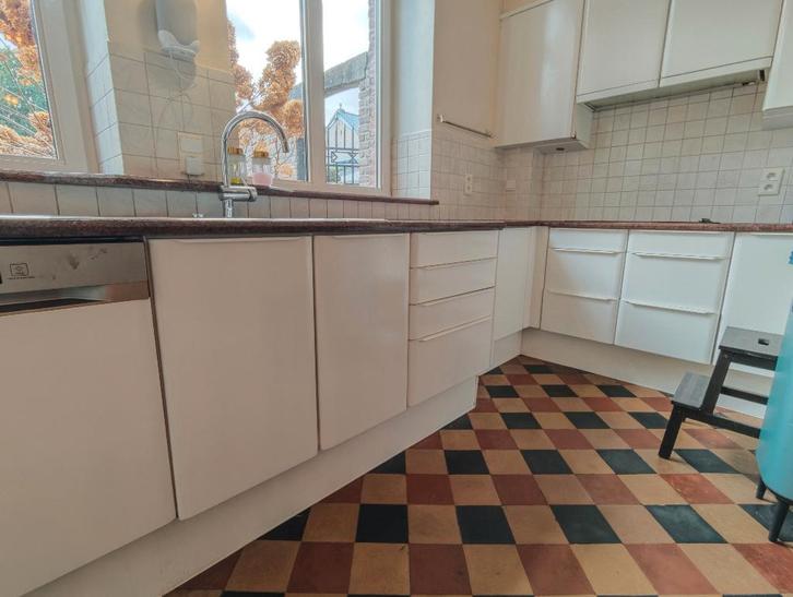 Cuisine d'angle complète, Maison & Meubles, Cuisine | Cuisines complètes, Utilisé, Cuisine en U, Blanc, Granit ou Pierre, Enlèvement