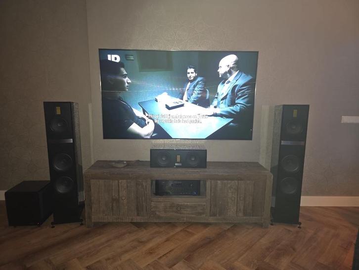 Martin logan motion top set! Anthemmrx520 en b&w db3d!!, Audio, Tv en Foto, Luidsprekerboxen, Zo goed als nieuw, Complete surroundset