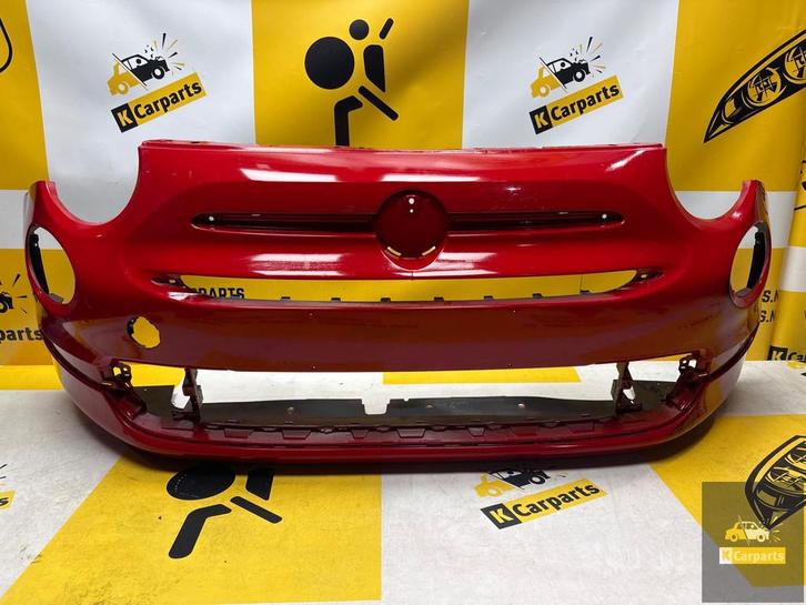 Voorbumper Fiat 500 bumper 735619476 2015-2023 origineel, Auto-onderdelen, Carrosserie, Bumper, Fiat, Voor, Gebruikt