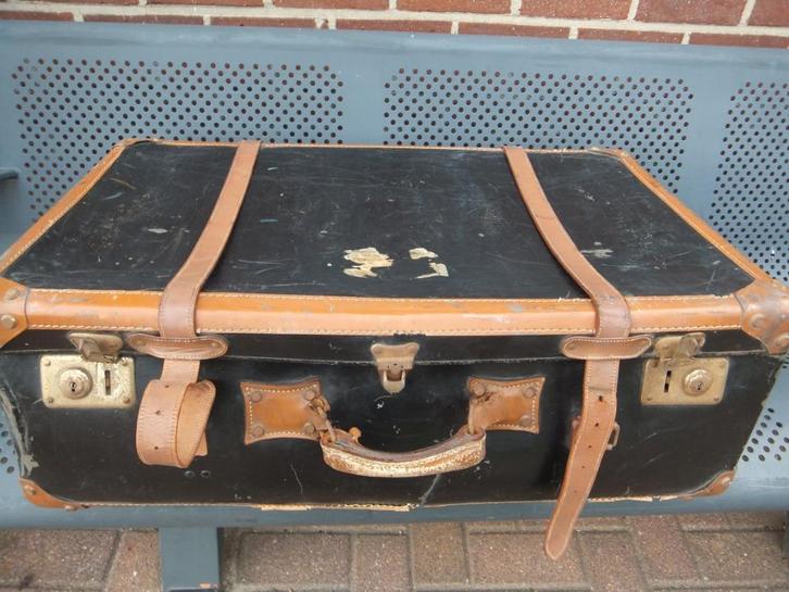 oude koffer, Antiek en Kunst, Curiosa en Brocante, Ophalen of Verzenden