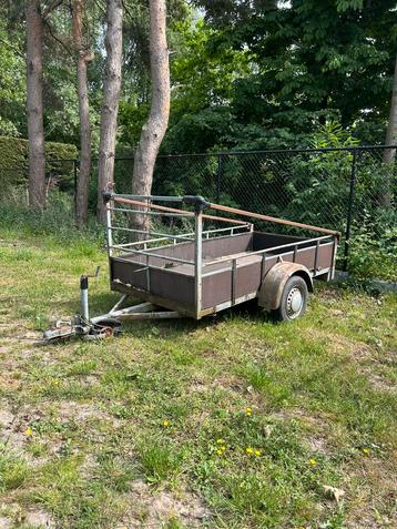 Enkelasser aanhangwagen te koop, Autos : Divers, Remorques, Enlèvement, Utilisé