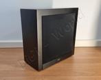 Caisson de basses ultra fin KEF T2 à l'état neuf en noir, TV, Hi-fi & Vidéo, Autres marques, Comme neuf, 120 watts ou plus, Subwoofer