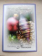 Zelfgemaakte kerstkaart met omslag, Hobby en Vrije tijd, Ophalen of Verzenden, Nieuw, Kerst