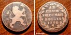 Dubbel oord Verenigde Belgische Staten1790 (Brussel), Postzegels en Munten, Munten | België, Verzenden, Brons, Losse munt