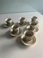 Villeroy & Boch 'Luxembourg' 6 oude tasjes en bordjes, Ophalen of Verzenden
