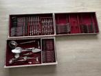 Mooie elegante bestekset in koffer - 92-delig - volledig, Huis en Inrichting, Keuken | Bestek, Ophalen, Gebruikt, Inox of Chroom