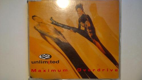 2 Unlimited - Maximum Overdrive, Cd's en Dvd's, Cd Singles, Zo goed als nieuw, Dance, 1 single, Maxi-single, Verzenden