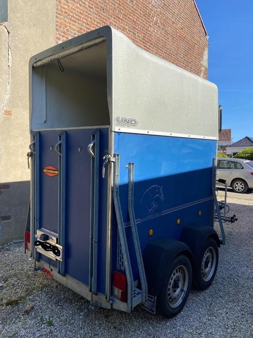 Van UNO Bockmann, Dieren en Toebehoren, Paarden en Pony's | Trailers en Aanhangwagens, Gebruikt, 1½-paards trailer, Ophalen