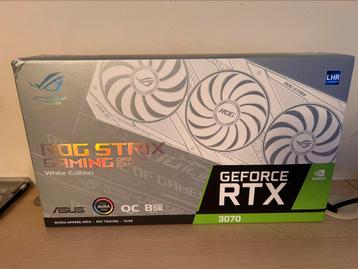 Rog strix gaming rtx 3070 8gb wit beschikbaar voor biedingen