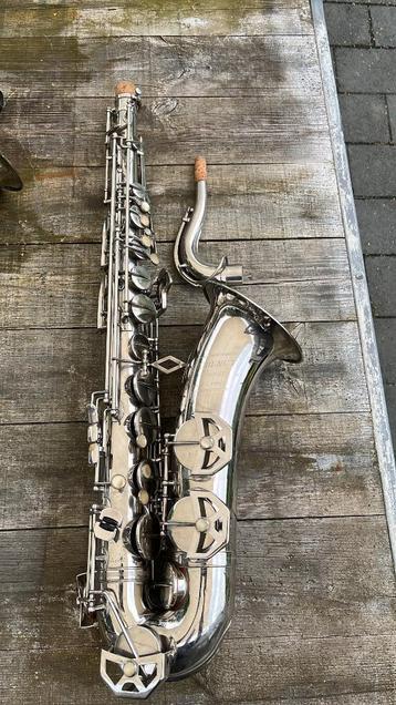 saxophone ténor Dolnet 1954, Musique & Instruments, Instruments à vent | Saxophones, Enlèvement, Comme neuf, Ténor, Avec valise