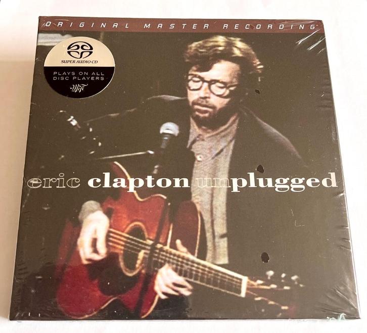 SACD Eric Clapton Unplugged. MoFi. Nieuw en gesealed, Cd's en Dvd's, Cd's | Rock, Nieuw in verpakking, Ophalen of Verzenden