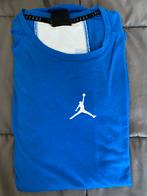 Jordan blauw T-shirt, Verzenden, Zo goed als nieuw, Blauw