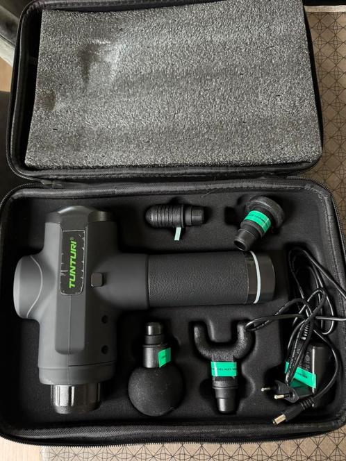 Tunturi massage gun mg50, Sport en Fitness, Massageproducten, Zo goed als nieuw, Apparaat, Ophalen