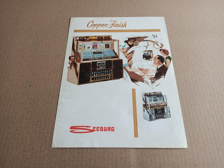 Flyer: Seeburg Wallbox /Copper-Finish (1964), Collections, Machines | Jukebox, Seeburg, Envoi
