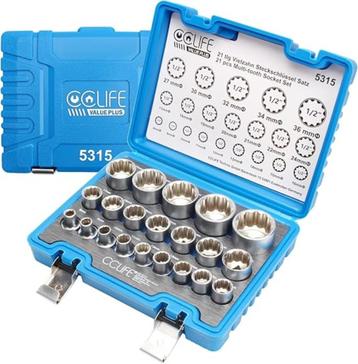 Kit de clés à douille CCLIFE 21 pièces LIVRAISON RAPIDE ET G, Envoi, Neuf