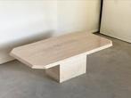 Vintage travertine coffeetable, ca 1980’s, Antiek en Kunst, Ophalen