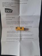 Bon d'achat SNCF Chemins de fer français d'une valeur de 398, Tickets & Billets, Transports en commun, Trois personnes ou plus