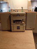 2x40w rms 60X2 stereo-stereosysteem met muziekvermogen, Ophalen of Verzenden, Refurbished