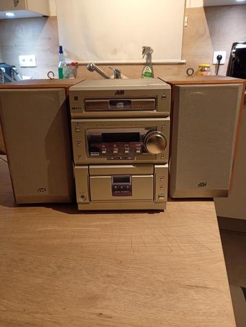 2x40w rms 60X2 stereo-stereosysteem met muziekvermogen beschikbaar voor biedingen