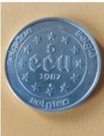 5 ECU munt - jaar 1987 - Karel V, Postzegels en Munten, Munten | België, Zilver, Ophalen of Verzenden, Losse munt, Zilver