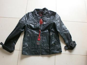 Blouson noir imitation cuir L NEUF beschikbaar voor biedingen