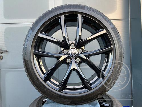 19 inch VW ID.3 Velgen + Winterbanden Continental ID3 Cupra, Auto-onderdelen, Banden en Velgen, Banden en Velgen, Winterbanden