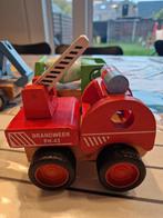 Houten voertuigen, Kinderen en Baby's, Ophalen of Verzenden, Gebruikt, Duw- of Trekspeelgoed