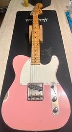 Telecaster Esquier Pink, Comme neuf, Fender