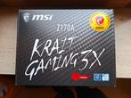 MSI Z170A Krait Gaming 3X, LGA 1151, ATX, Gebruikt, DDR4
