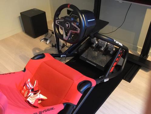 Race stuur&pedalen voor ps,pc,Xbox thrustmaster, Games en Spelcomputers, Spelcomputers | Sony Consoles | Accessoires, Zo goed als nieuw