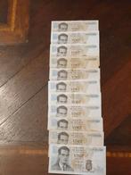 11 bankbiljetten van 20 frank, Enlèvement, Série