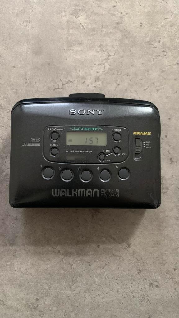 -VENDU- Sony Walkman WM-FX415, TV, Hi-fi & Vidéo, Walkman, Discman & Lecteurs de MiniDisc, Walkman ou Baladeur, Enlèvement ou Envoi