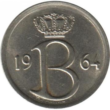 België 25 centimen Legende in Nederlands - 'BELGIË' beschikbaar voor biedingen