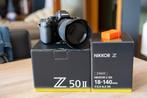 Nikon Z50II met Nikkor DX 18-140mm f3.5-f6.3, Ophalen of Verzenden, Zo goed als nieuw, Nikon
