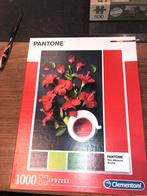 Clementoni puzzel pantone Red Hibiscus Aroma, Ophalen of Verzenden, 500 t/m 1500 stukjes, Nieuw, Legpuzzel