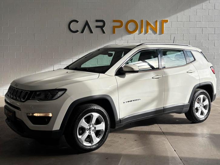 1,4T - LENGTEGRAAD - BLUETOOTH - 12 MAANDEN GARANTIE, Auto's, Jeep, Bedrijf, Te koop, Compass, Airbags, Airconditioning, Bluetooth