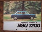 "beleef" een profrit met de NSU 1200  1967, Boeken, Auto's | Folders en Tijdschriften, Ophalen of Verzenden, Zo goed als nieuw