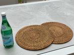 Sous-assiette (lot de 2x) en osier, Ophalen, Nieuw, Bord
