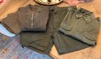 Setje legerkledij kaki midden jaren 70, Verzamelen, Ophalen of Verzenden, Landmacht