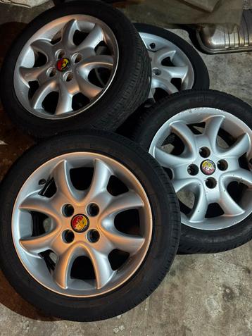 Fiat seicento abart velgen 4x98 met goede banden, Enlèvement, Jante(s)