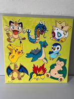 Echt Pokemon schilderij in olieverf, Kinderen en Baby's, Ophalen, Nieuw