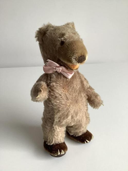 Oude en zeldzame Steiff Zooby beer, Verzamelen, Beren en Cherished Teddies, Zo goed als nieuw, Stoffen beer, Steiff, Ophalen of Verzenden