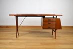 Vintage Louis van Teeffelen bureau, Enlèvement, Comme neuf, Bureau